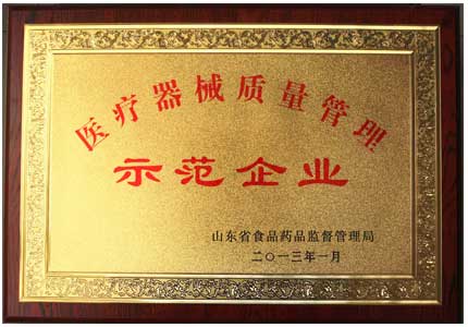 山东91香蕉小视频入口香蕉视频污污下载厂家医疗器械质量管理示范企业荣誉证书